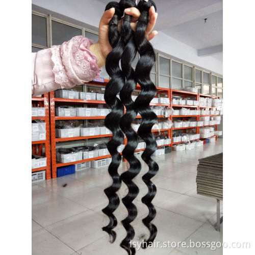 Floor Reaching Extra Super Long 30 32 34 36 38 40 42 Inch Brazilian Hairs Long Length Straight Weave In Stock Sales